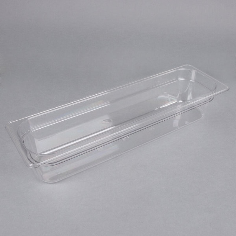 1/2 Long Clear Food Pan – 4 Deep