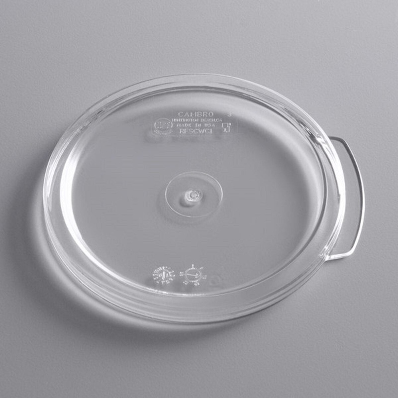 1 Qt. Clear Round Lid