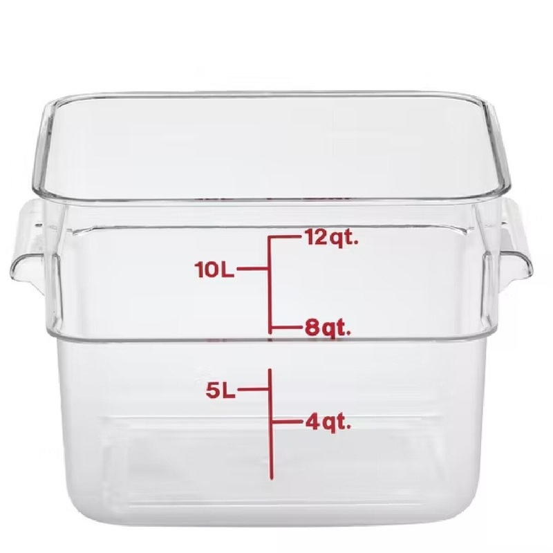 12Qt Clear Food Container
