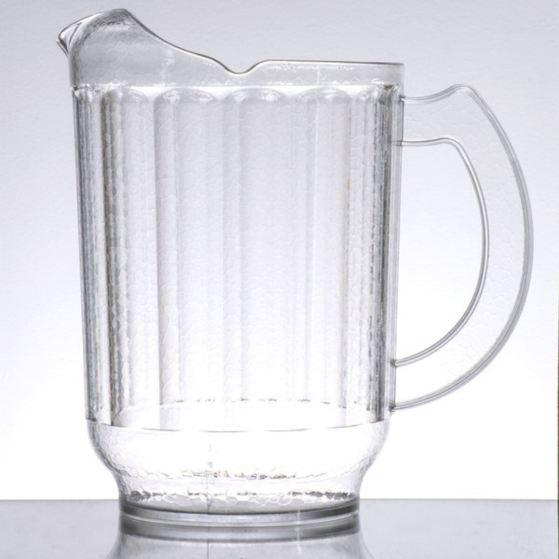 60 oz. Clear Customizable Laguna Plastic Pitcher