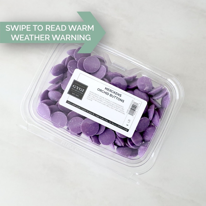 Buttons Orchid 1 lb Merckens
