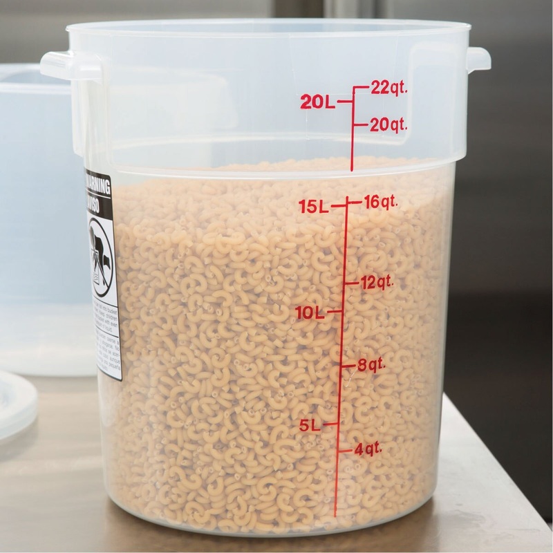 Cambro 22 qt Food Container RFS22PP190