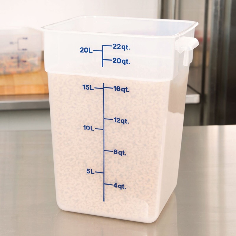 Cambro 22qt Food Container 22SFSPP190