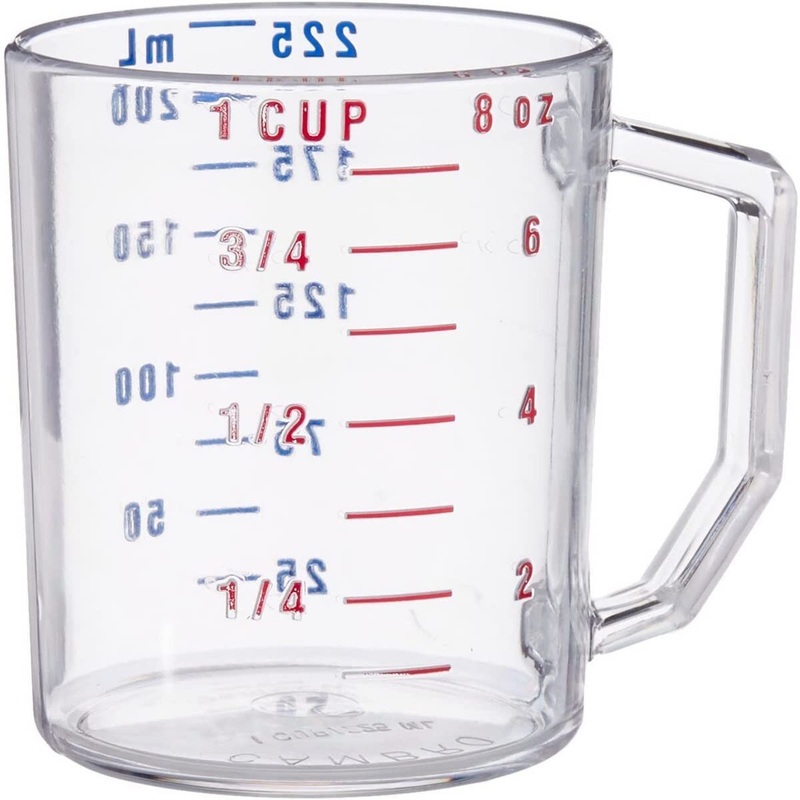 Cambro Clear Camwear Measuring Cup – 1 Cup