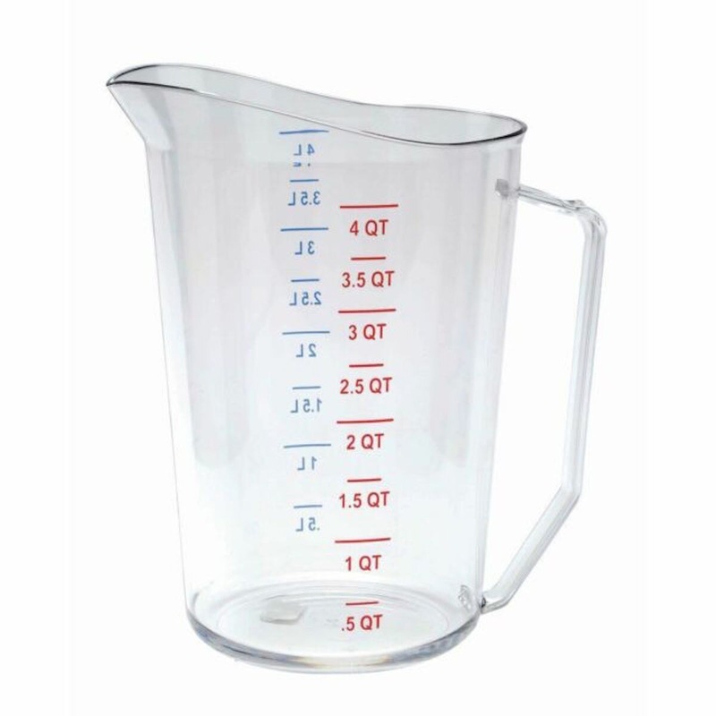 Cambro Clear Camwear Measuring Cup – 4 Qt.