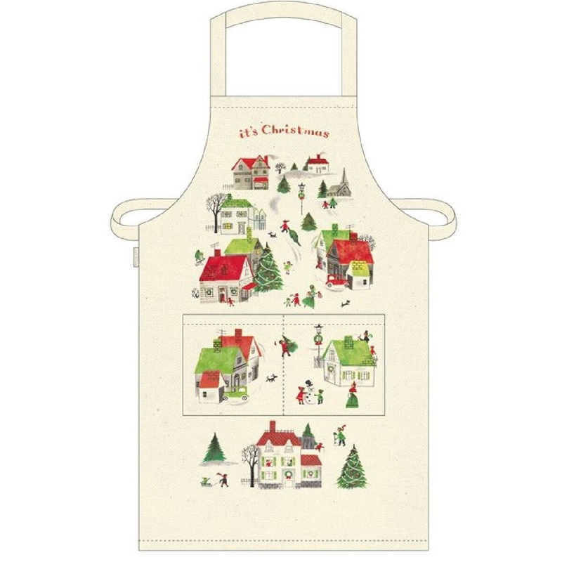 Christmas Village Apron