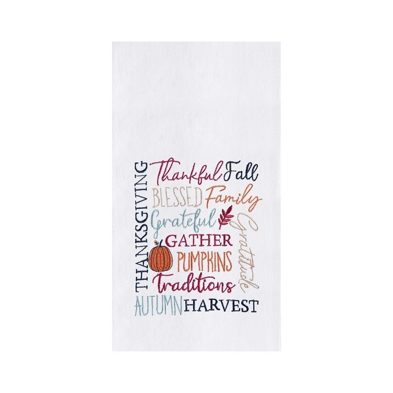 Fall Font Towel