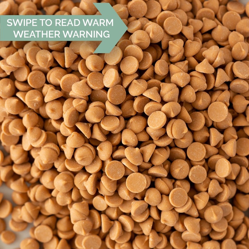 Merckens Butterscotch Baking Chips – 50 Lb. Case