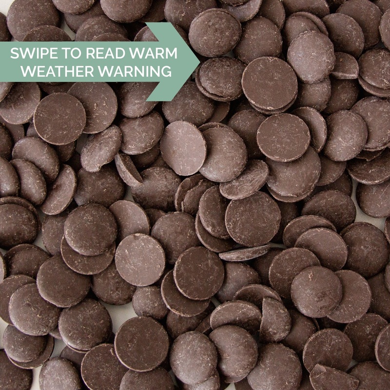 Merckens Dark Cocoa Buttons – 50 Lb. Case