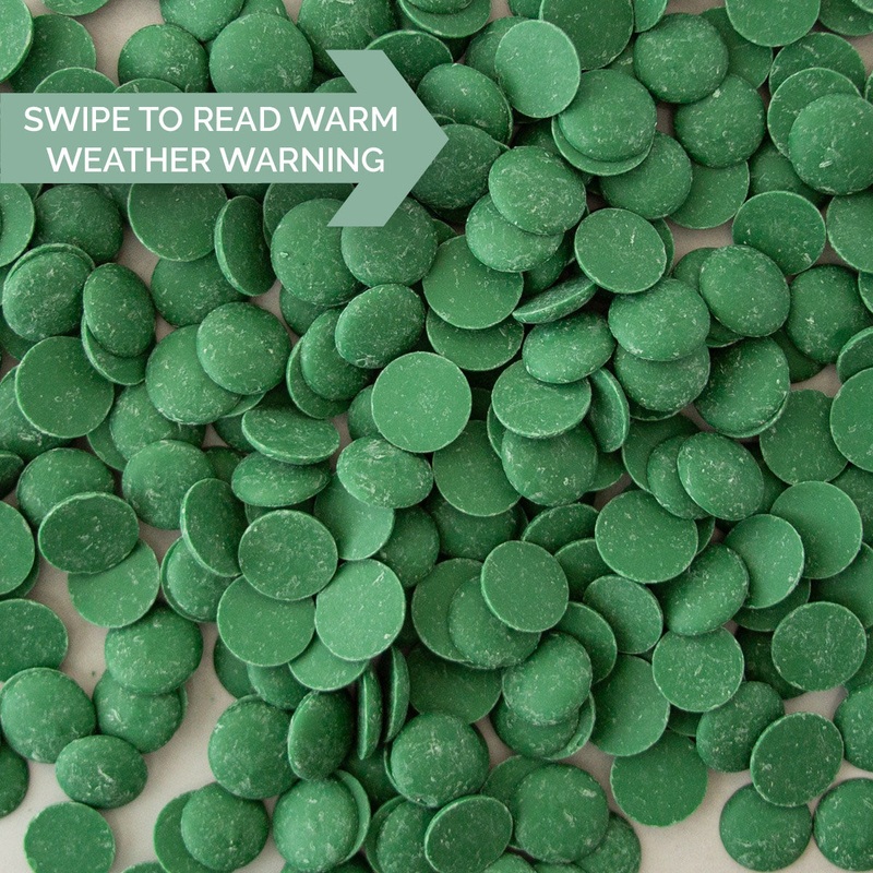 Merckens Dark Green Buttons – 25 lb. Case