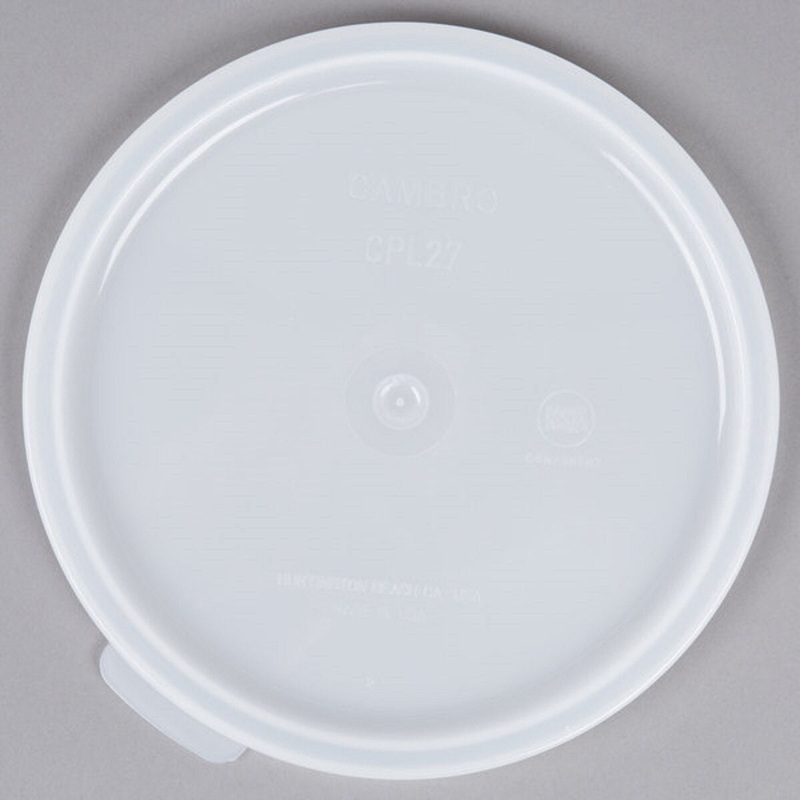 White Crock Lid for 1.5 and 2.7 Qt Crock