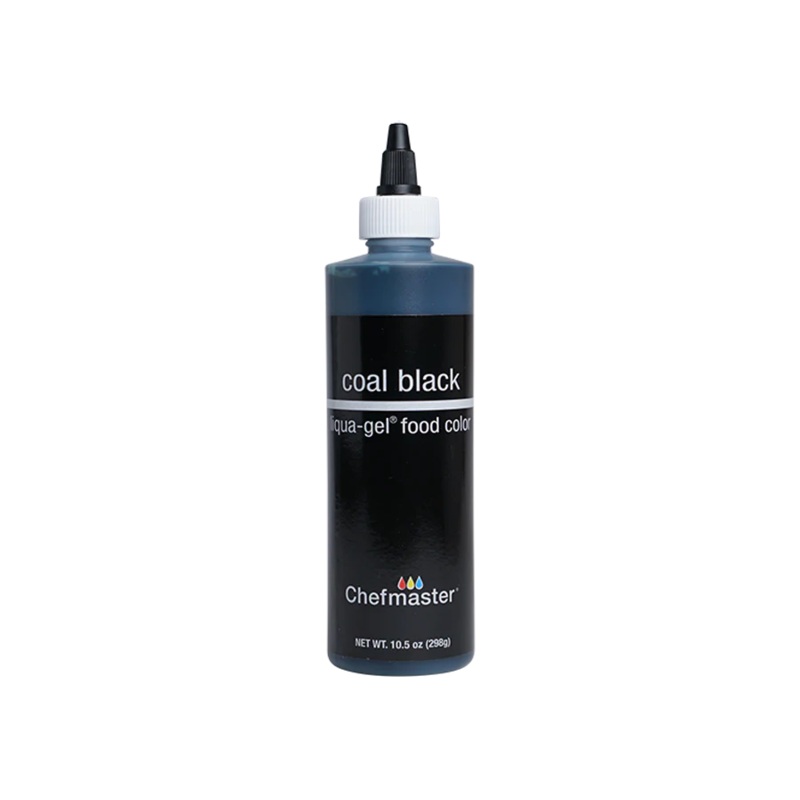 10.5 Oz Coal Black-Gel Food Coloring
