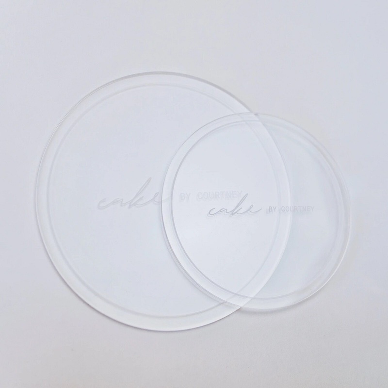 Cake By Courtney – Acrylic Cake Disk Set