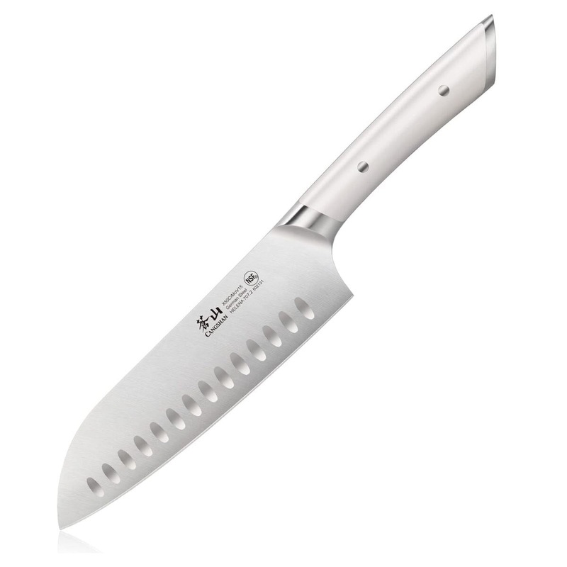 Cangshan Helena White Santoku Knife 7