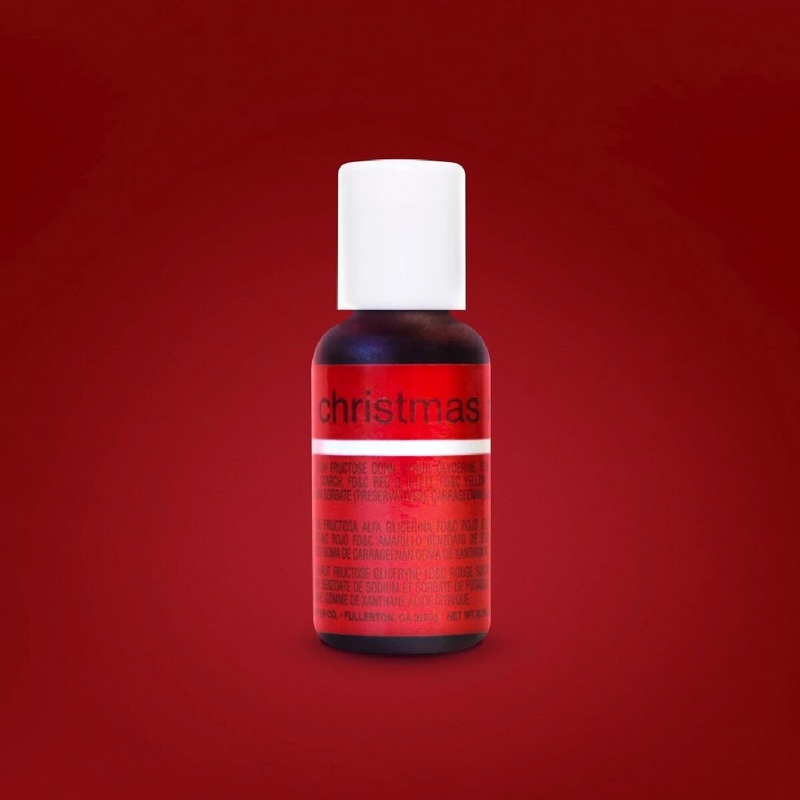 Christmas Red Liqua-Gel .70 Oz Food Coloring