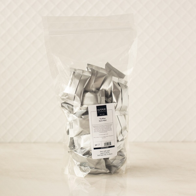 Dark Chocolate Mint Truffles