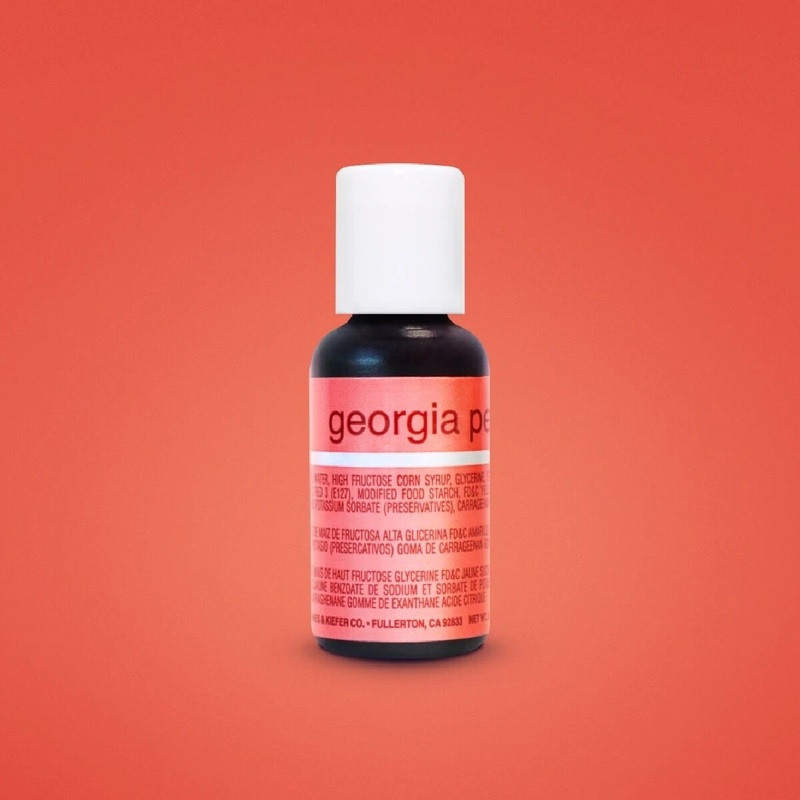 Georgia Peach Liqua-Gel .70 Oz Food Coloring