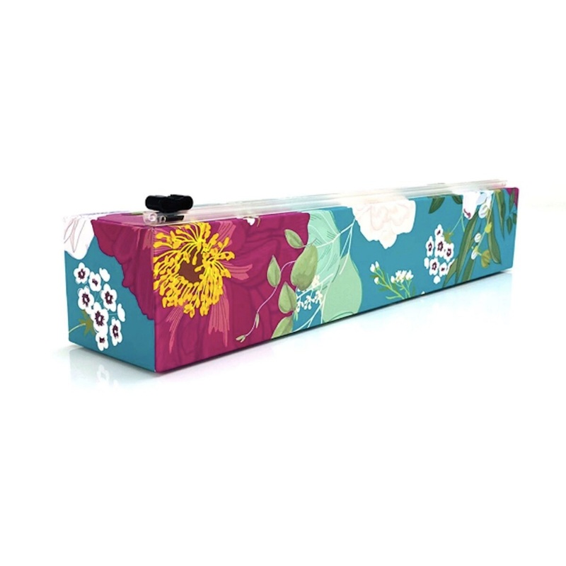 Plastic Wrap Dispenser – Spring Flowers