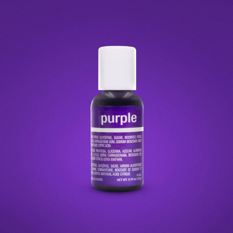 Purple Liqua-Gel .70 Oz Food Coloring