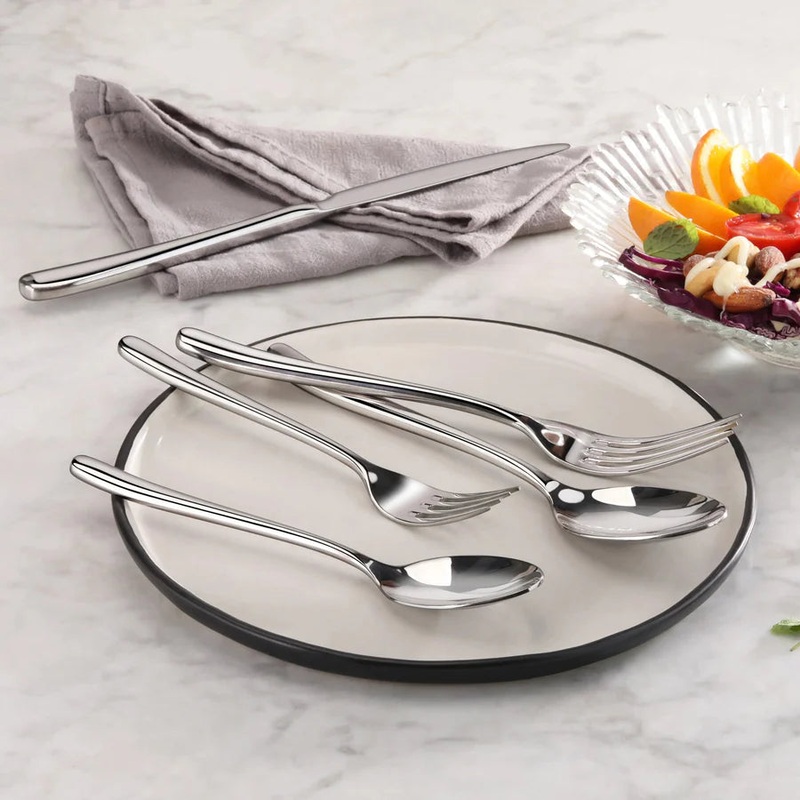 RAIN II 47-Piece Flatware Set