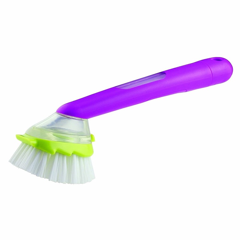 Smart Scrub Soap Dispensing Dish Brush