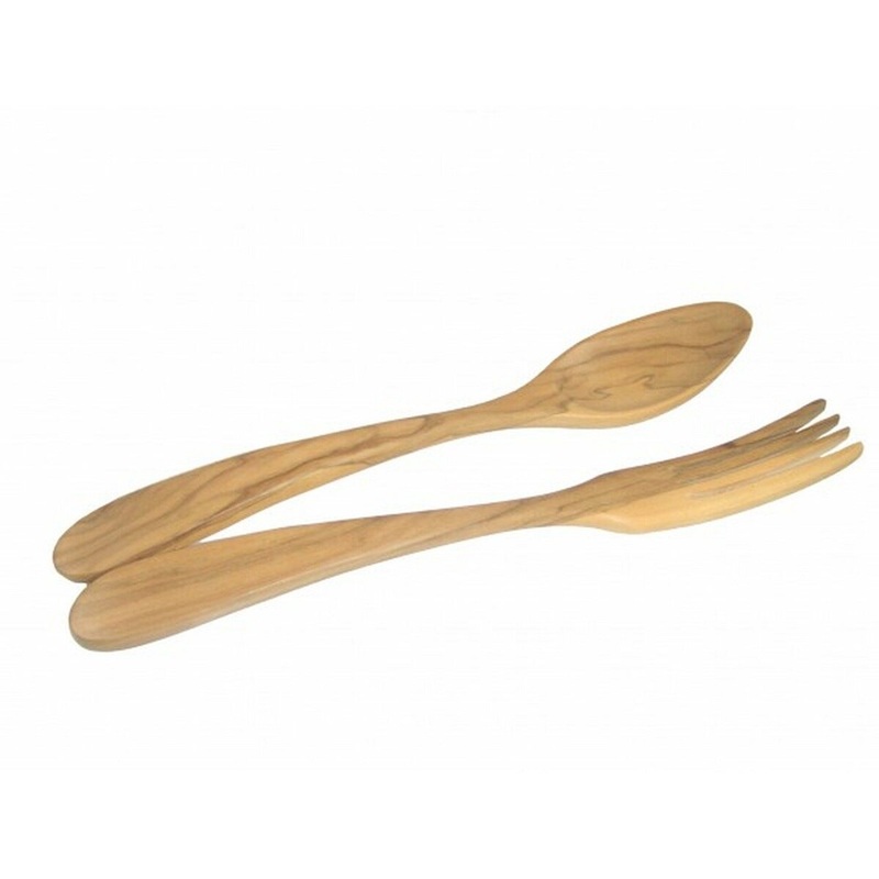 12 Olivewood Parisien Server Set