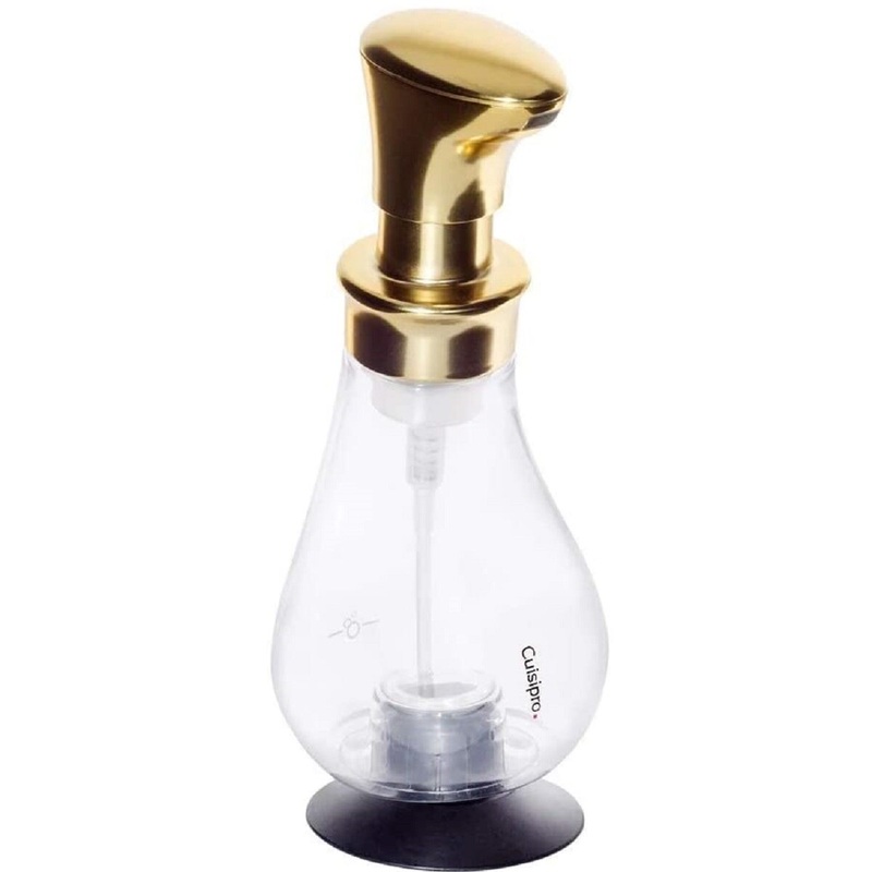 13.2 Oz Gold Foam Pump Soap Dispenser