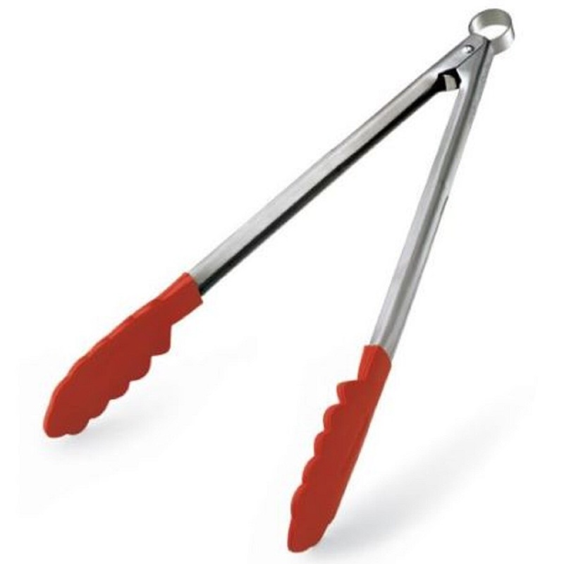 9.5 Tong with Red Silicone Tip