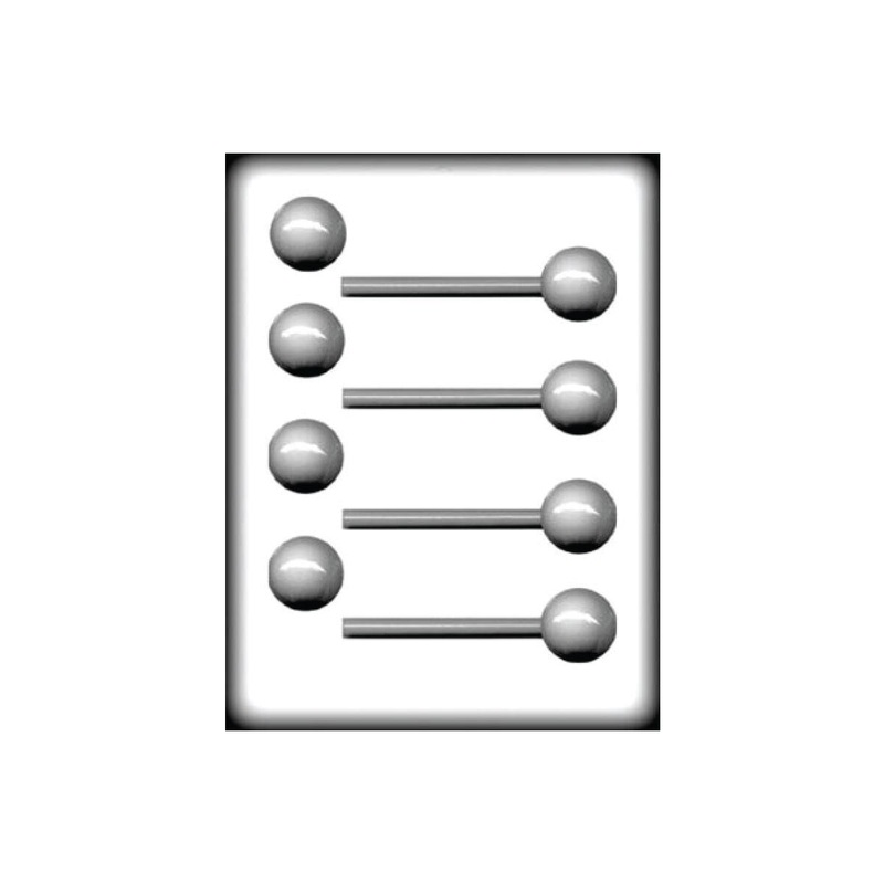 Ball 3D Sucker Hard Candy Mold 8H-6221