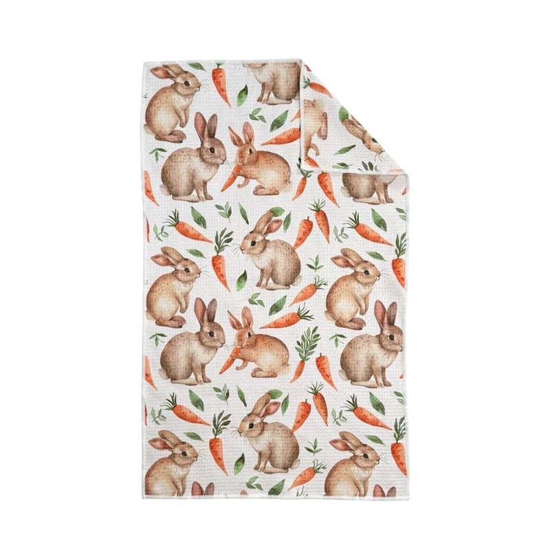 Cottontail Double-Sided Hand Towel