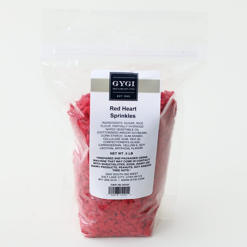 Red Heart Sprinkles – 1/2 lb