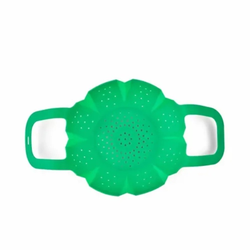 Silicone Green Vegetable Steamer