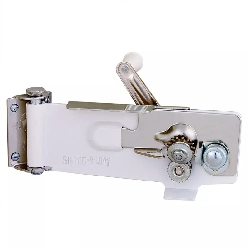 Swing-A-Way Wall Mount Can Opener – White