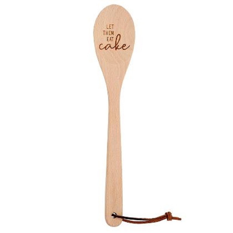 12.5 x 2.26 Cooking Spoon Let Them Eat Cake