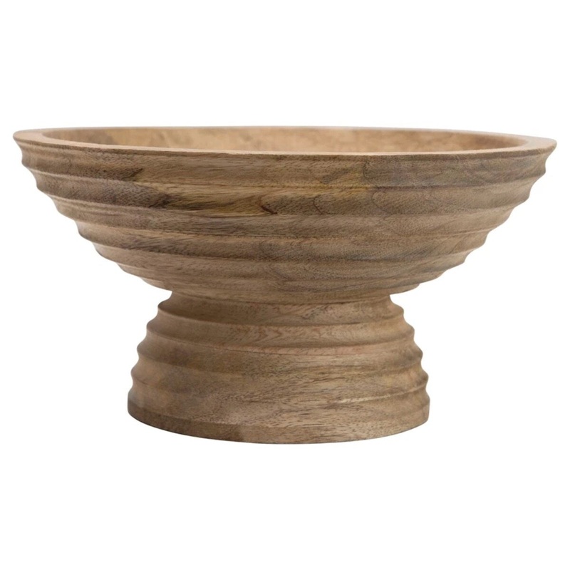 9.75 x 5.5 Mango Wood Bowl