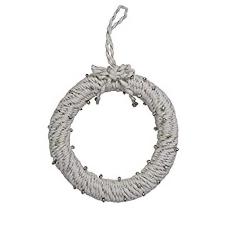 Chunky Metallic 10 Yarn Wreath