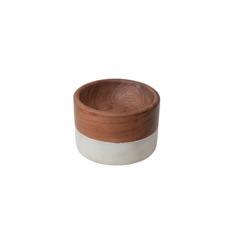 Marbe & Acacia Wood Pinch Pot