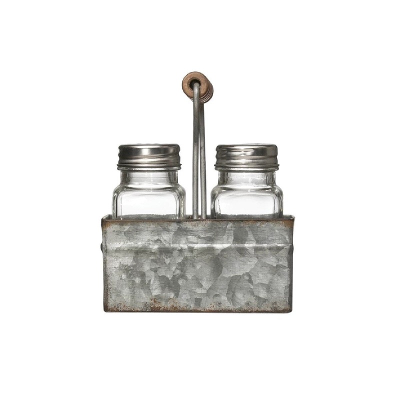 Salt/Pepper Shakers Glass 5