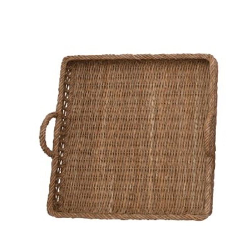Square Tray w/Handle- Large