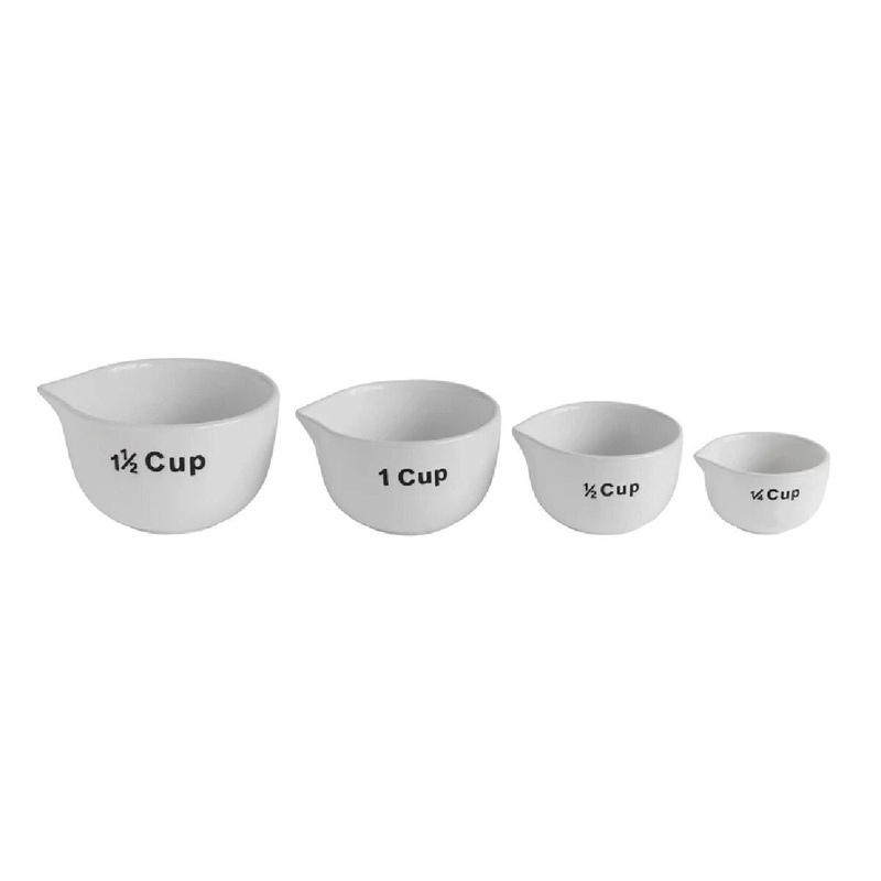 Stoneware Measuring Cups – Set of 4