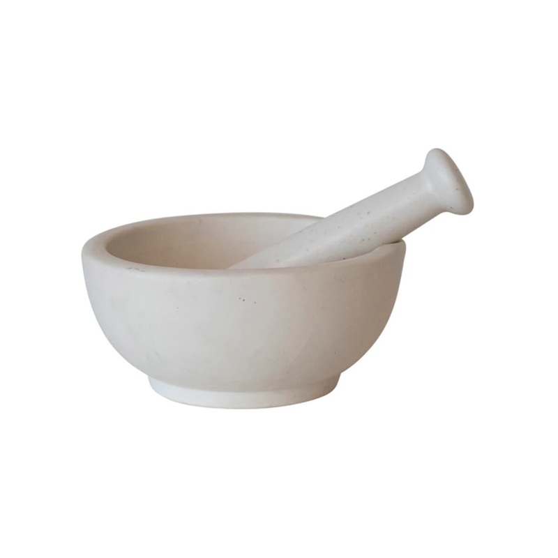 Stoneware Mortar/Pestle