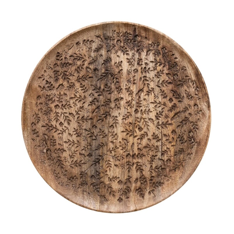 Tray Mango Wood 15.5