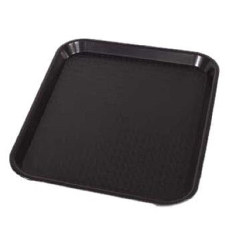 12 x 16 Black Fast Food Tray