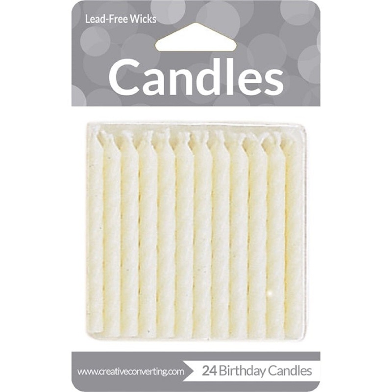 2.5 White Candles
