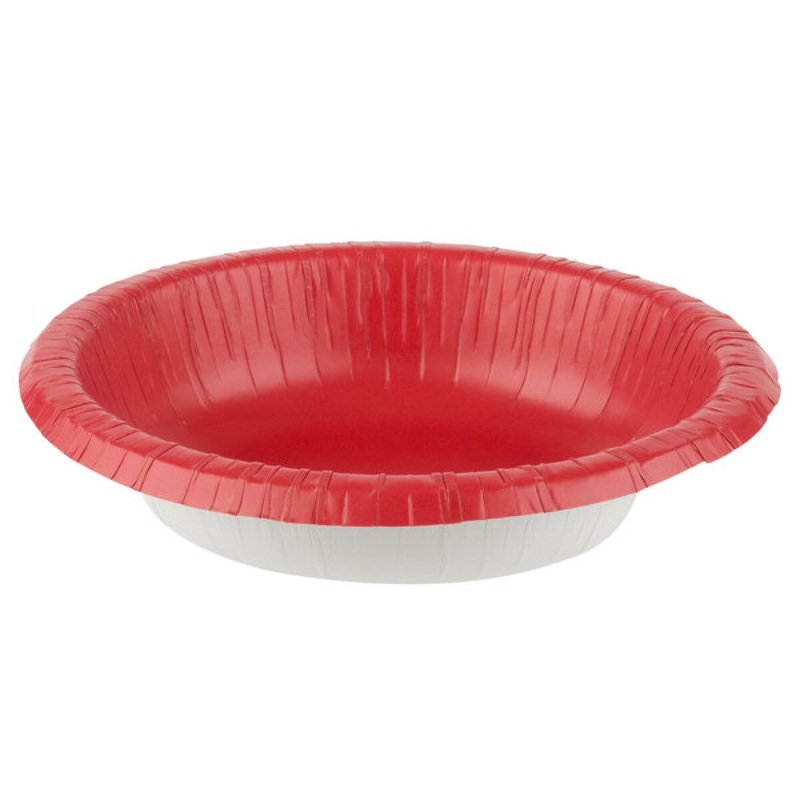 20 oz Classic Red Paper Bowl