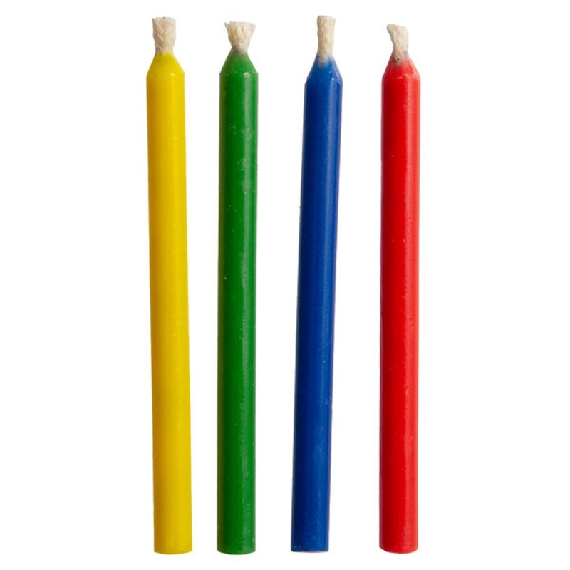 Assorted Color Solid Relight Candle
