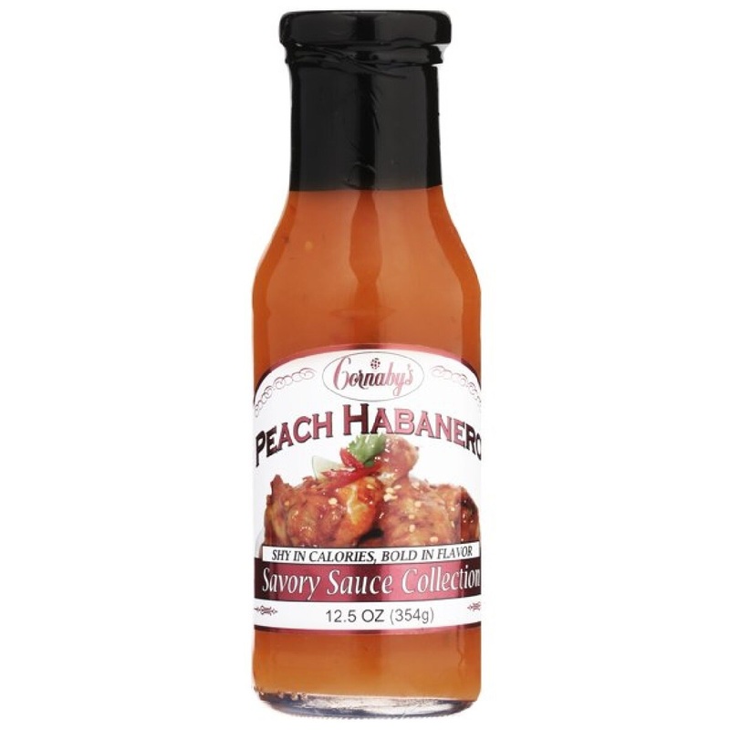 Cornaby’s Peach Habanero Sauce -12.5 Oz