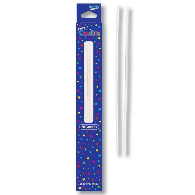 Creative Converting White Party Candles