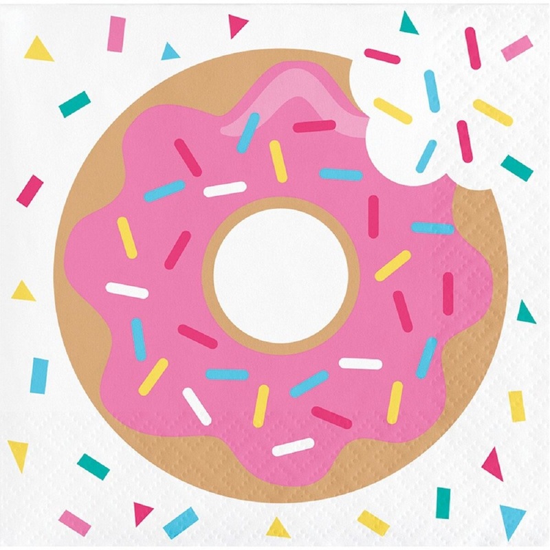Donut Time Beverage Napkin
