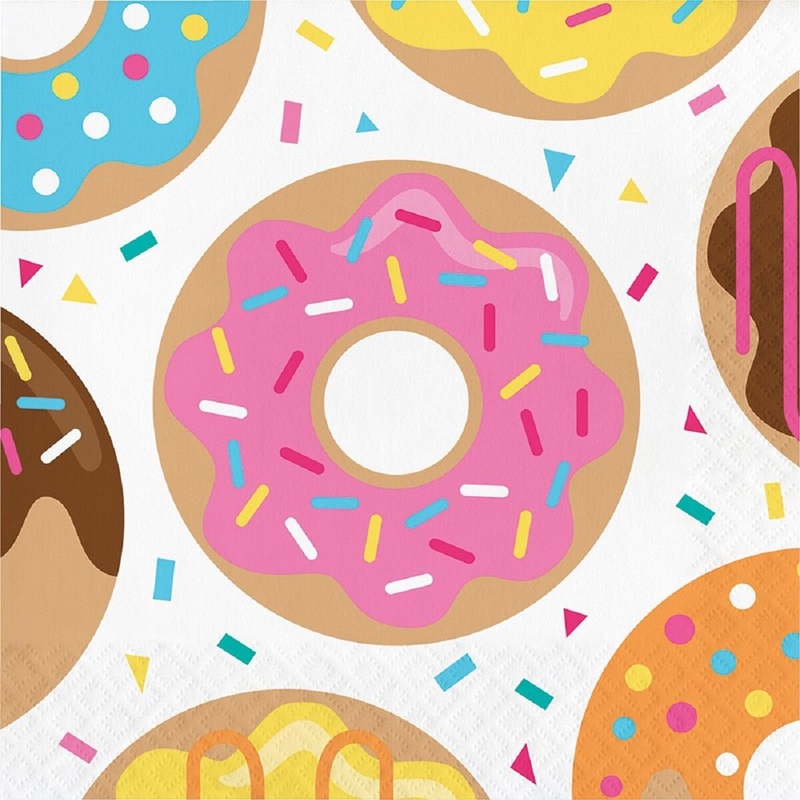 Donut Time Luncheon Napkin